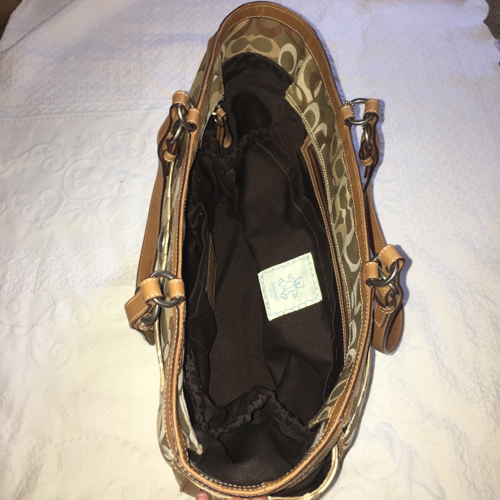 Make an offer ⚡️ COACH Logo Beige Baby Tote Bag - Picture 6 of 8